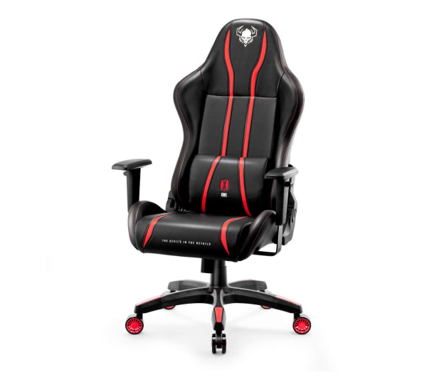 DIABLO Chairs X-One 2.0 King Size czarno-czerwony - 1208646 - zdjęcie 3